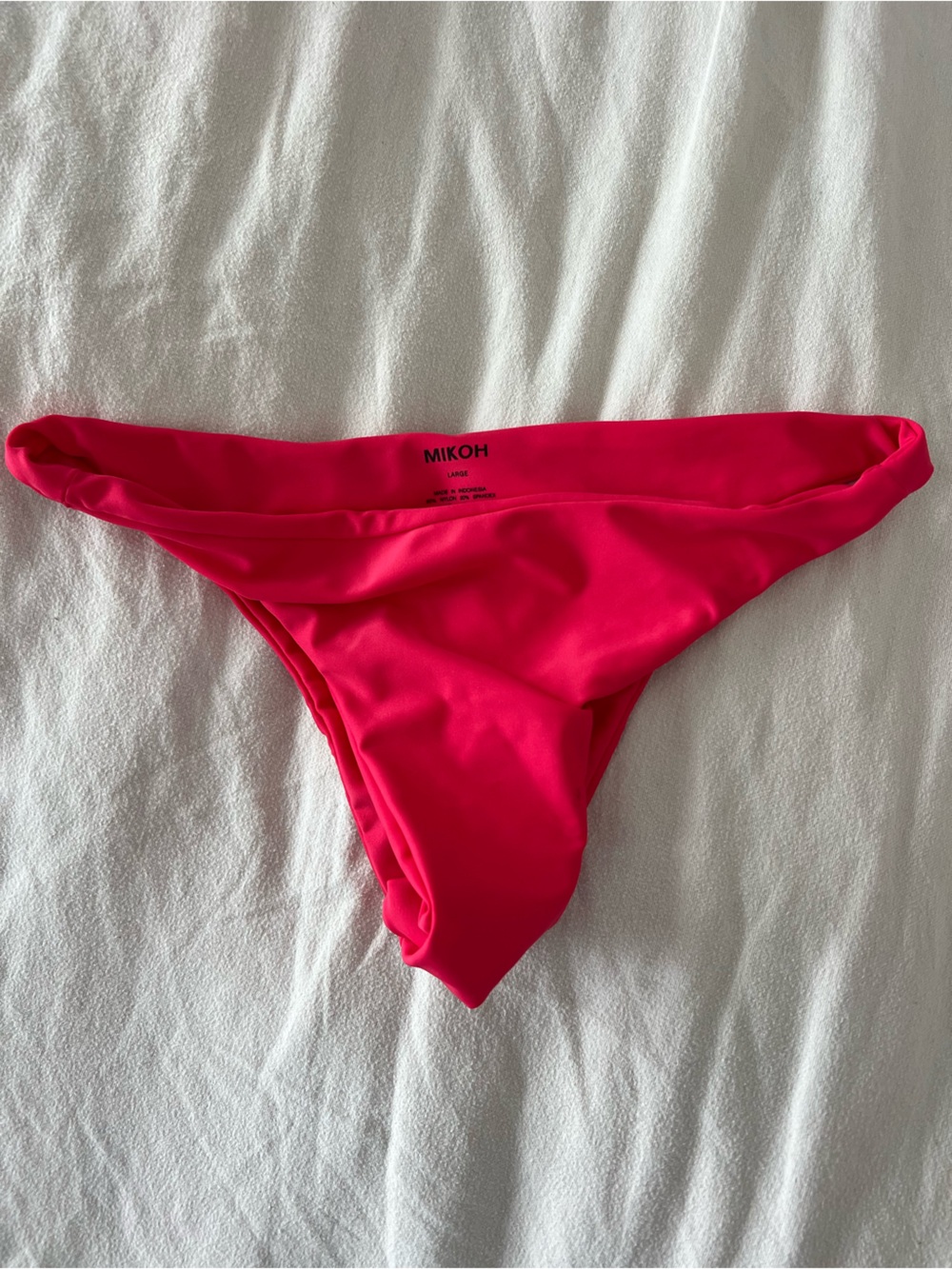 Mikoh Hot Pink Bikini Bottom RT $136